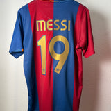 FC Barcelona 2007/08 Heimtrikot – Messi #19 – Camp Nou 50 – Foto 7