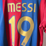 FC Barcelona 2007/08 Heimtrikot – Messi #19 – Camp Nou 50 – Foto 8