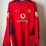 Manchester United 2003/04 Heimtrikot Langarm – Ronaldo #7 – Foto 1
