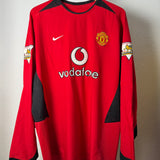 Manchester United 2003/04 Heimtrikot Langarm – Ronaldo #7 – Foto 1