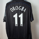 Chelsea FC 2006/07 Drittes Trikot – Drogba #11 – adidas (XL)