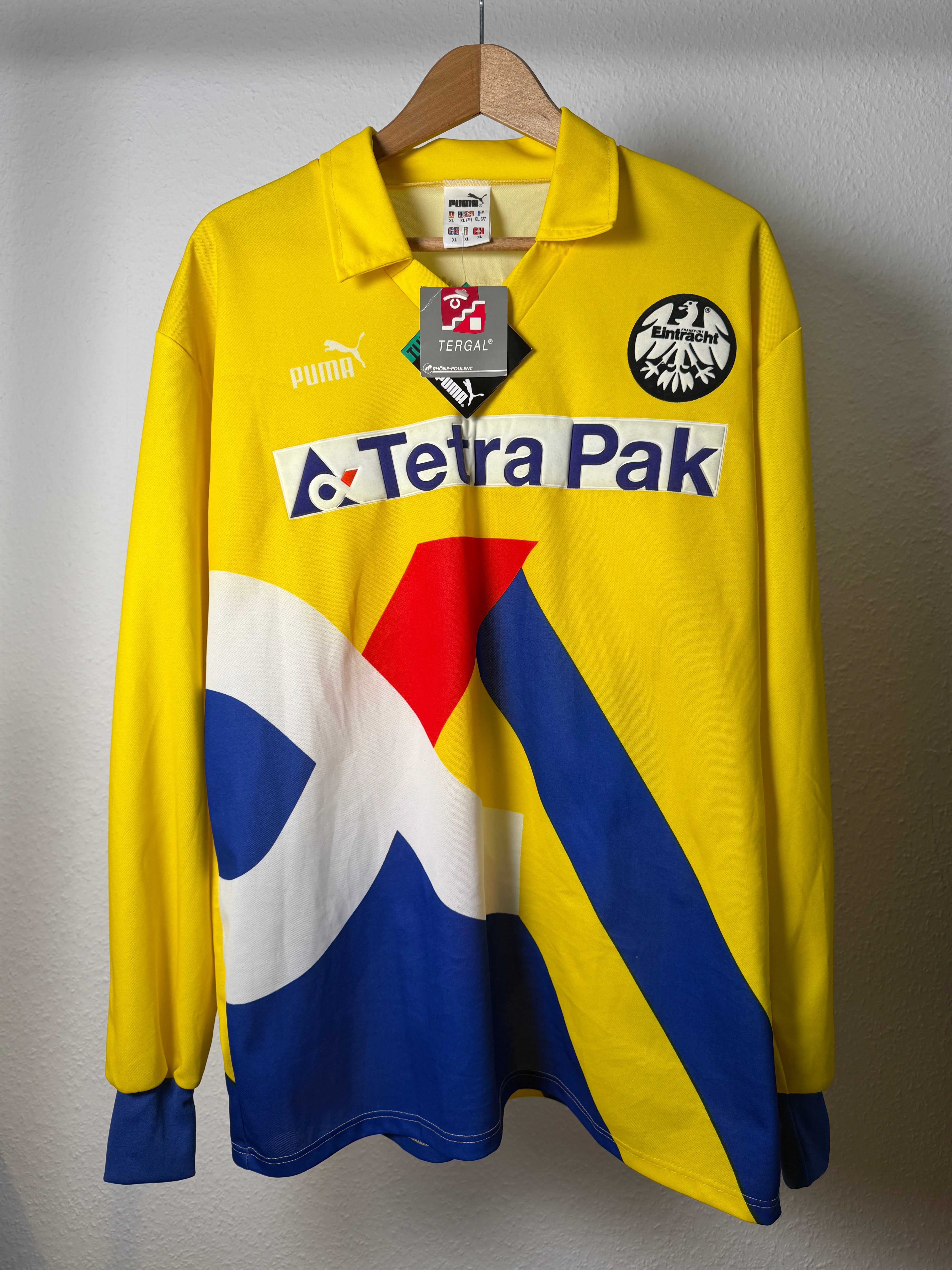 Eintracht Frankfurt 1993–96 Auswärtstrikot – Puma – Tetra Pak – Foto 1