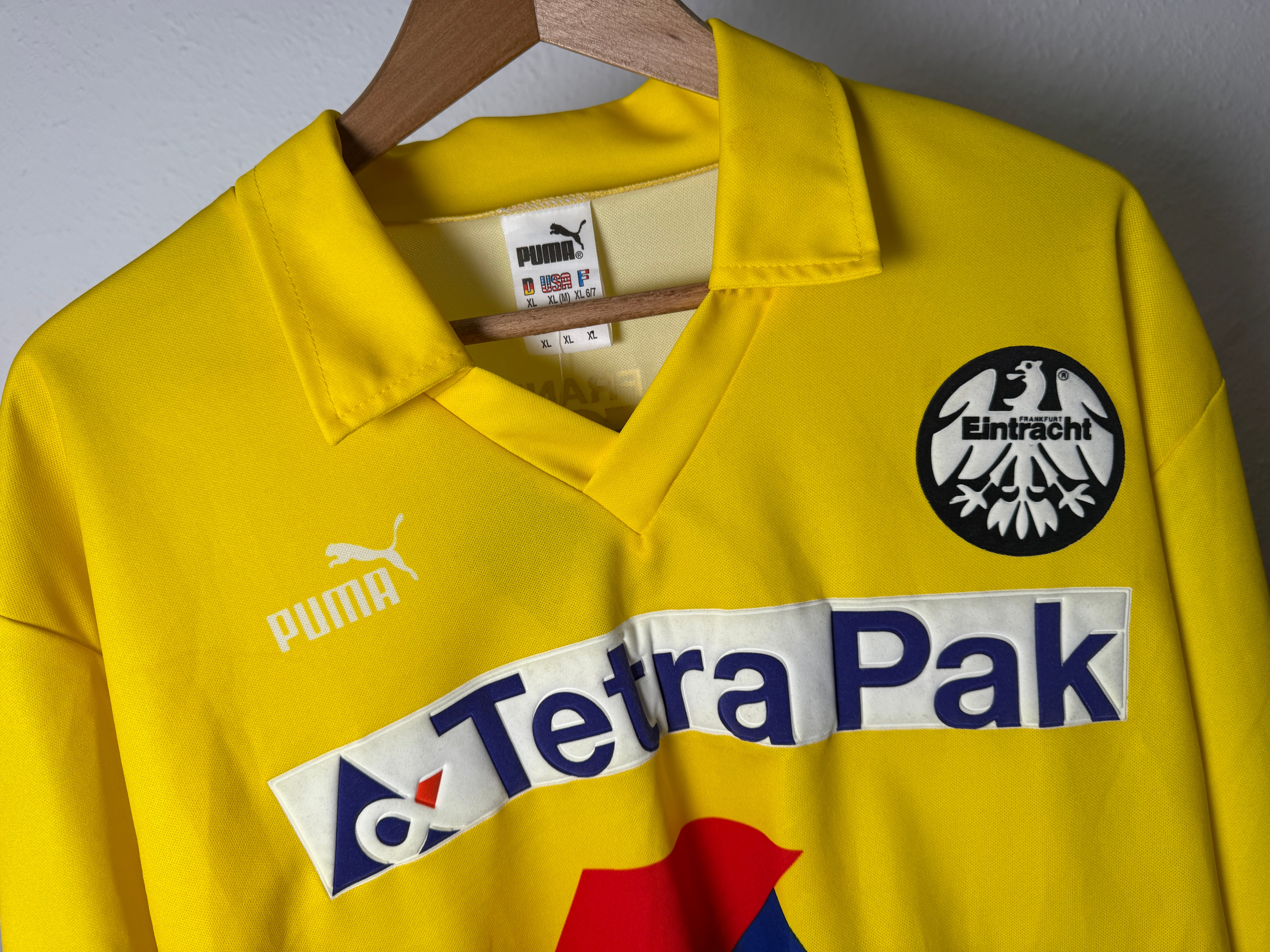 Eintracht Frankfurt 1993–96 Auswärtstrikot – Puma – Tetra Pak – Foto 9