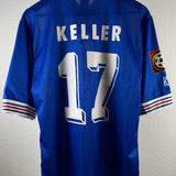 Karlsruher SC 1996/97 Auswärtstrikot – Keller #17 – Größe M