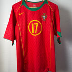 Portugal 2004 Heimtrikot – Ronaldo #17 – Foto 1