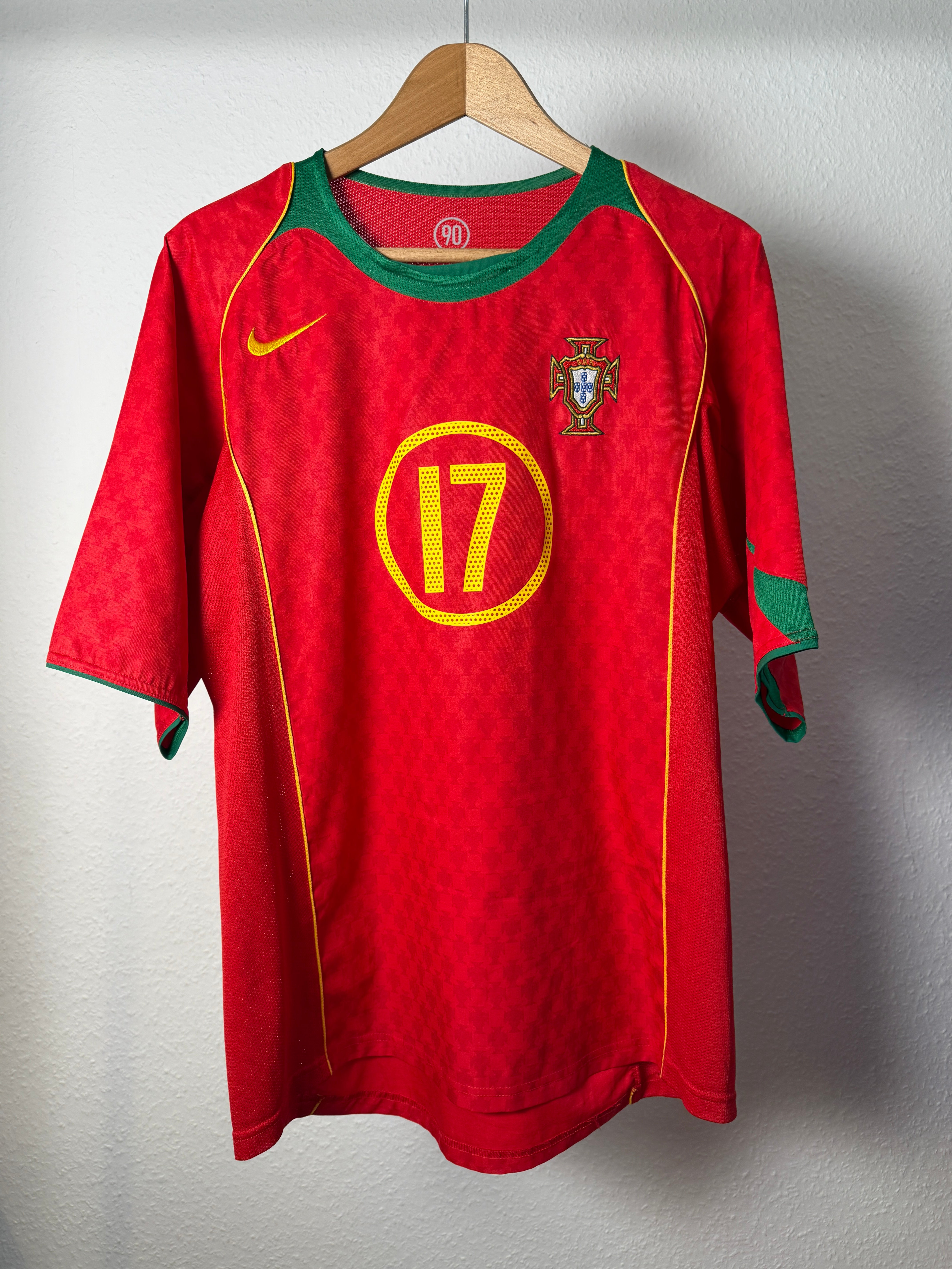Portugal 2004 Heimtrikot – Ronaldo #17 – Foto 1