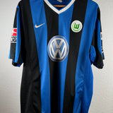 VfL Wolfsburg 2006/07 Auswärtstrikot – Matchworn – Dejagah #7 – mit Autogramm – Größe XL