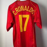 Portugal 2004 Heimtrikot – Ronaldo #17 – Foto 6