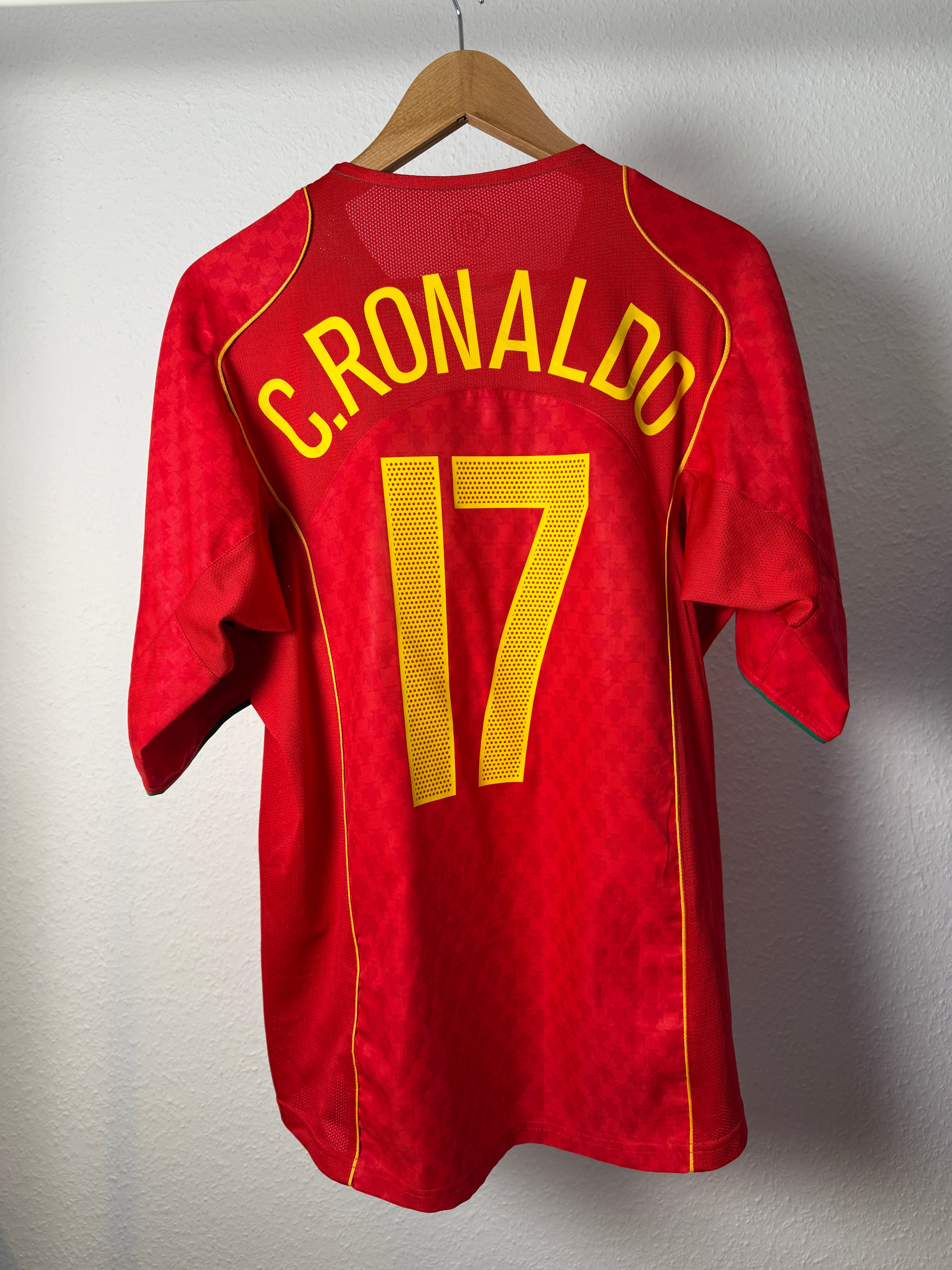 Portugal 2004 Heimtrikot – Ronaldo #17 – Foto 6