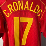 Portugal 2004 Heimtrikot – Ronaldo #17 – Foto 7