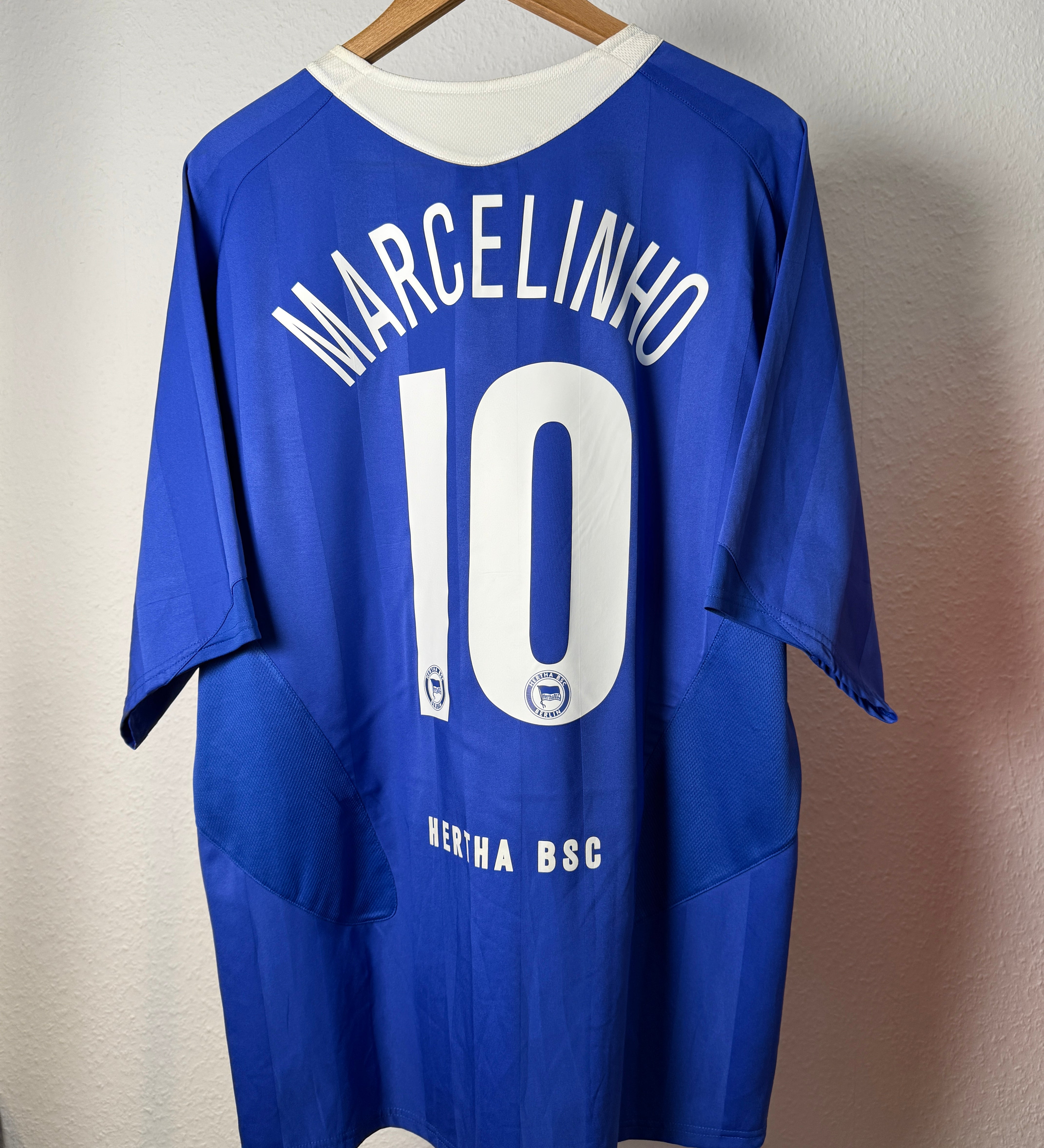 Hertha BSC 2002/03 Heimtrikot – Marcelinho #10 – Foto 6