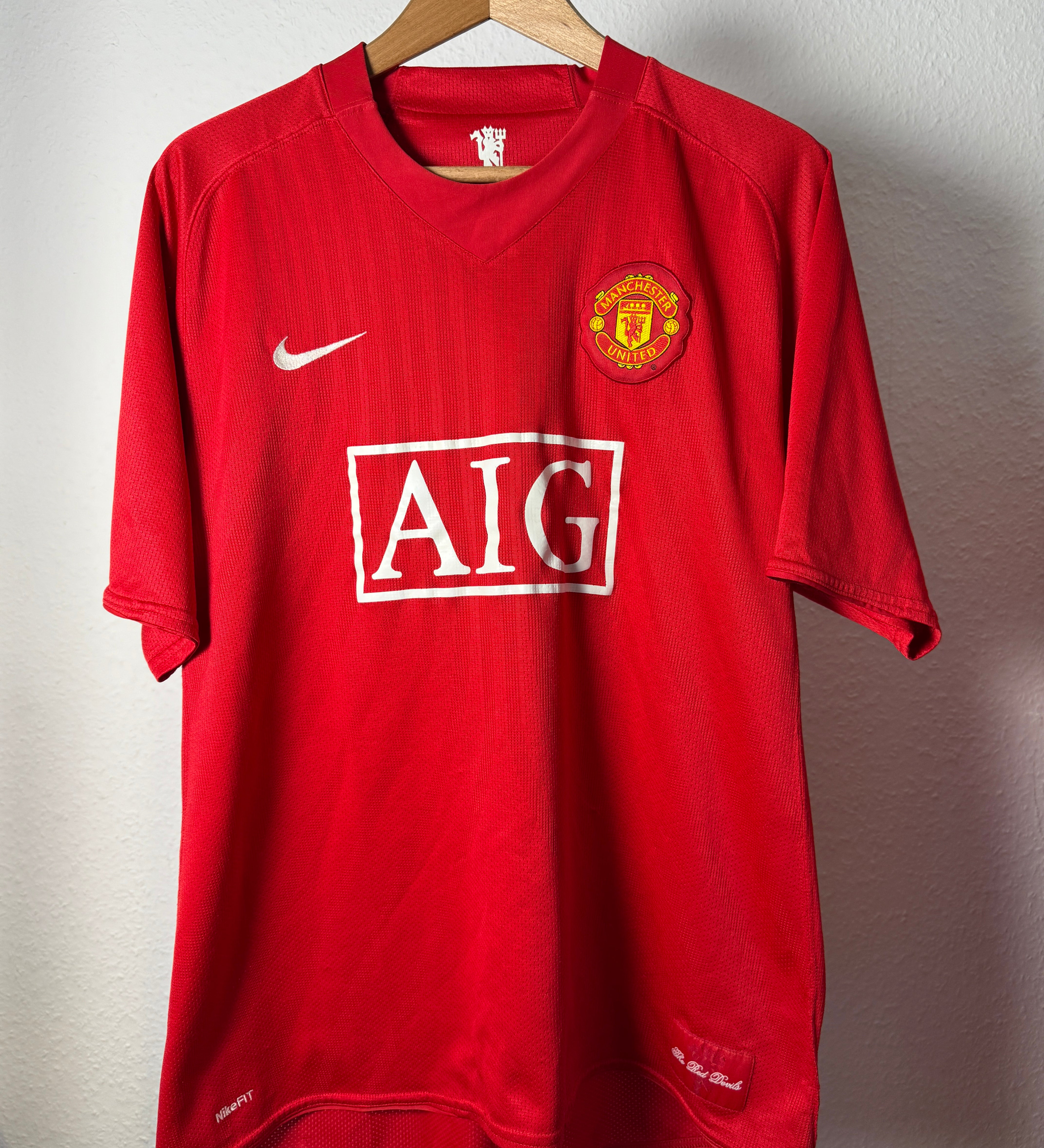 Manchester United 2007/08 Heimtrikot – Ronaldo #7 – Foto 1
