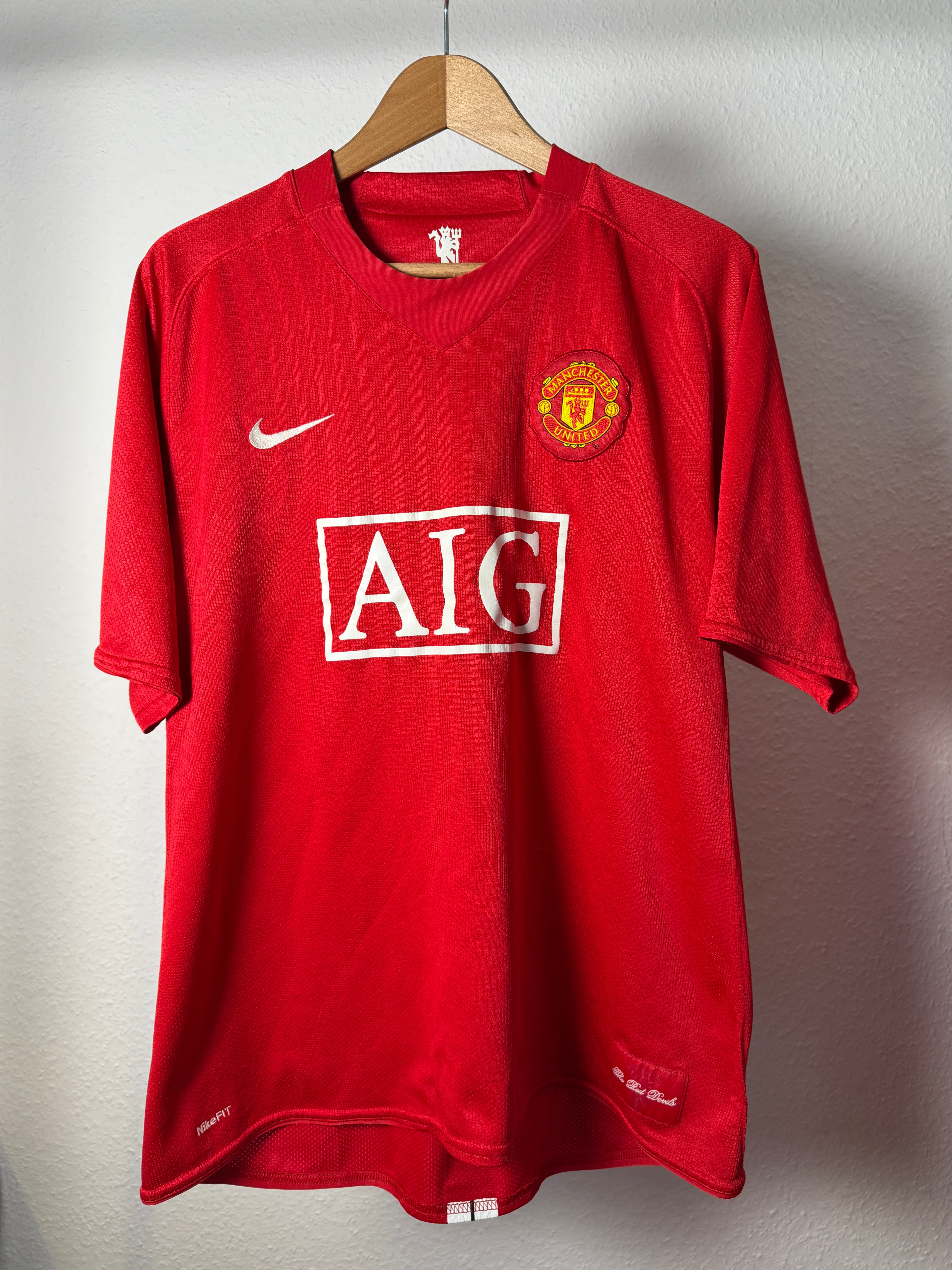 Manchester United 2007/08 Heimtrikot – Ronaldo #7 – Foto 1