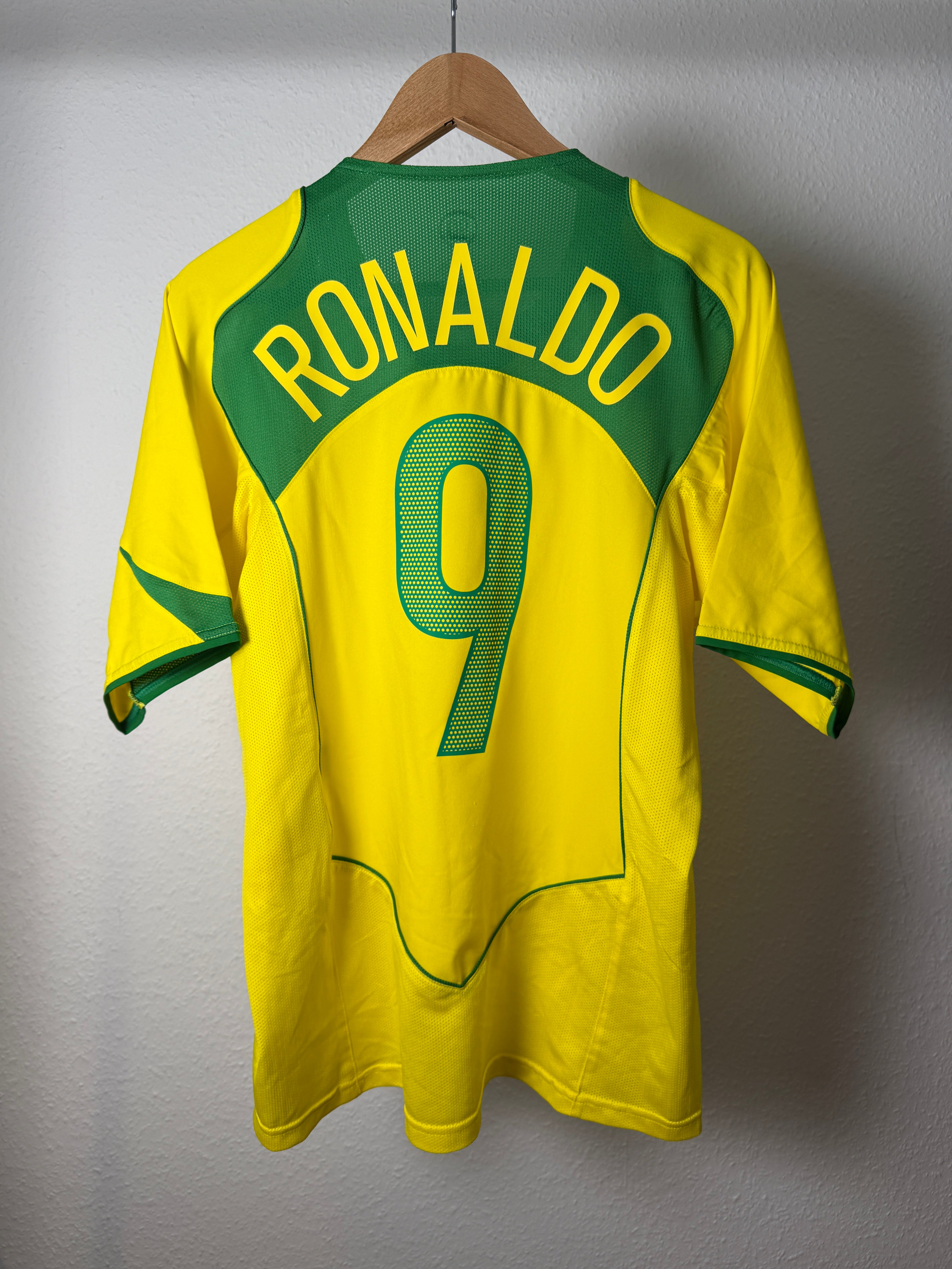 Brasilien 2002 Heimtrikot – Ronaldo #9 – Foto 6