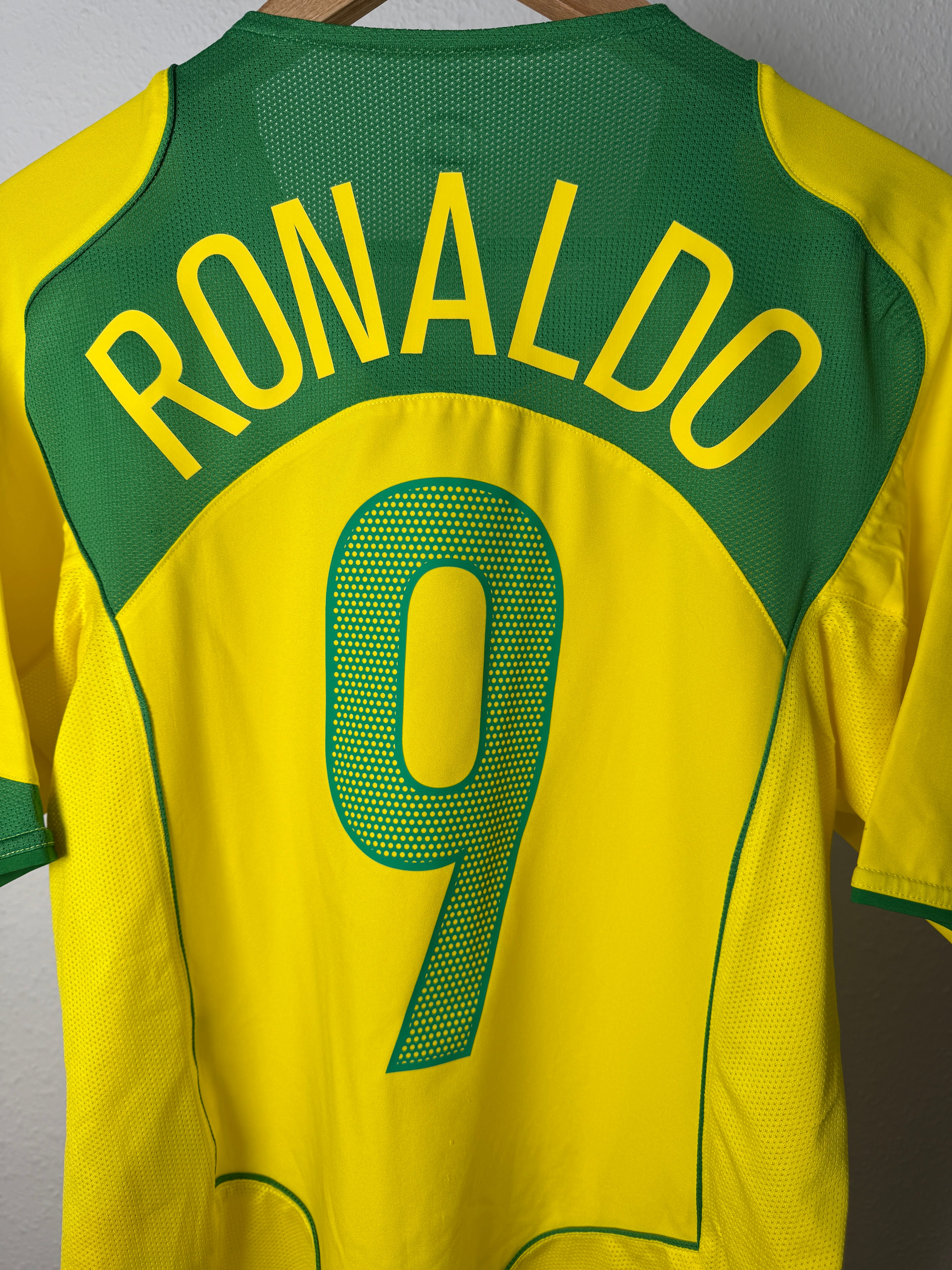 Brasilien 2002 Heimtrikot – Ronaldo #9 – Foto 7