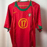 🇵🇹 Portugal 2004 Heimtrikot – Cristiano Ronaldo #17 – L