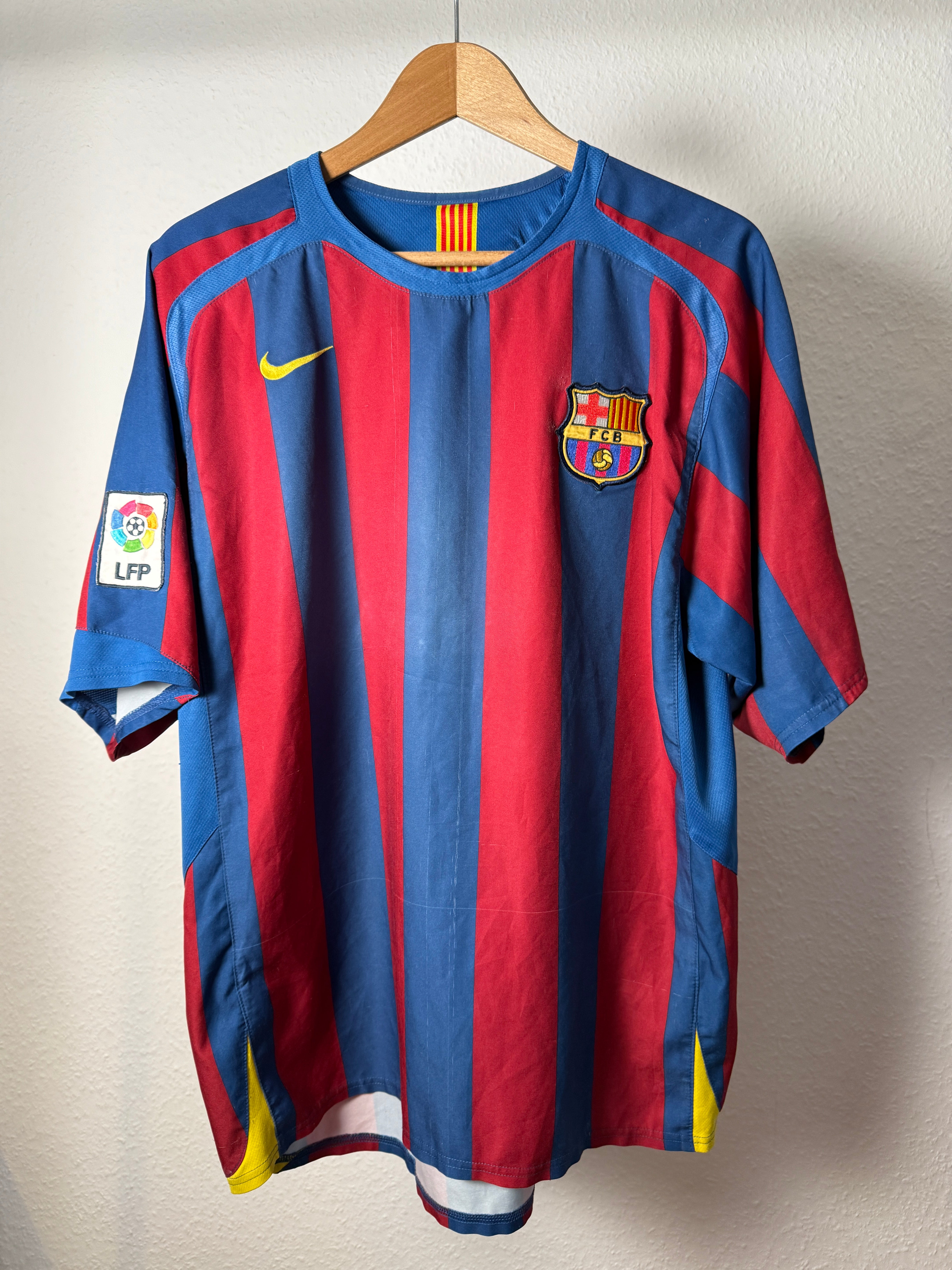 FC Barcelona 2004/05 Heimtrikot – Ronaldinho #10 – Foto 1