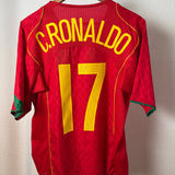 🇵🇹 Portugal 2004 Heimtrikot – Cristiano Ronaldo #17 – M