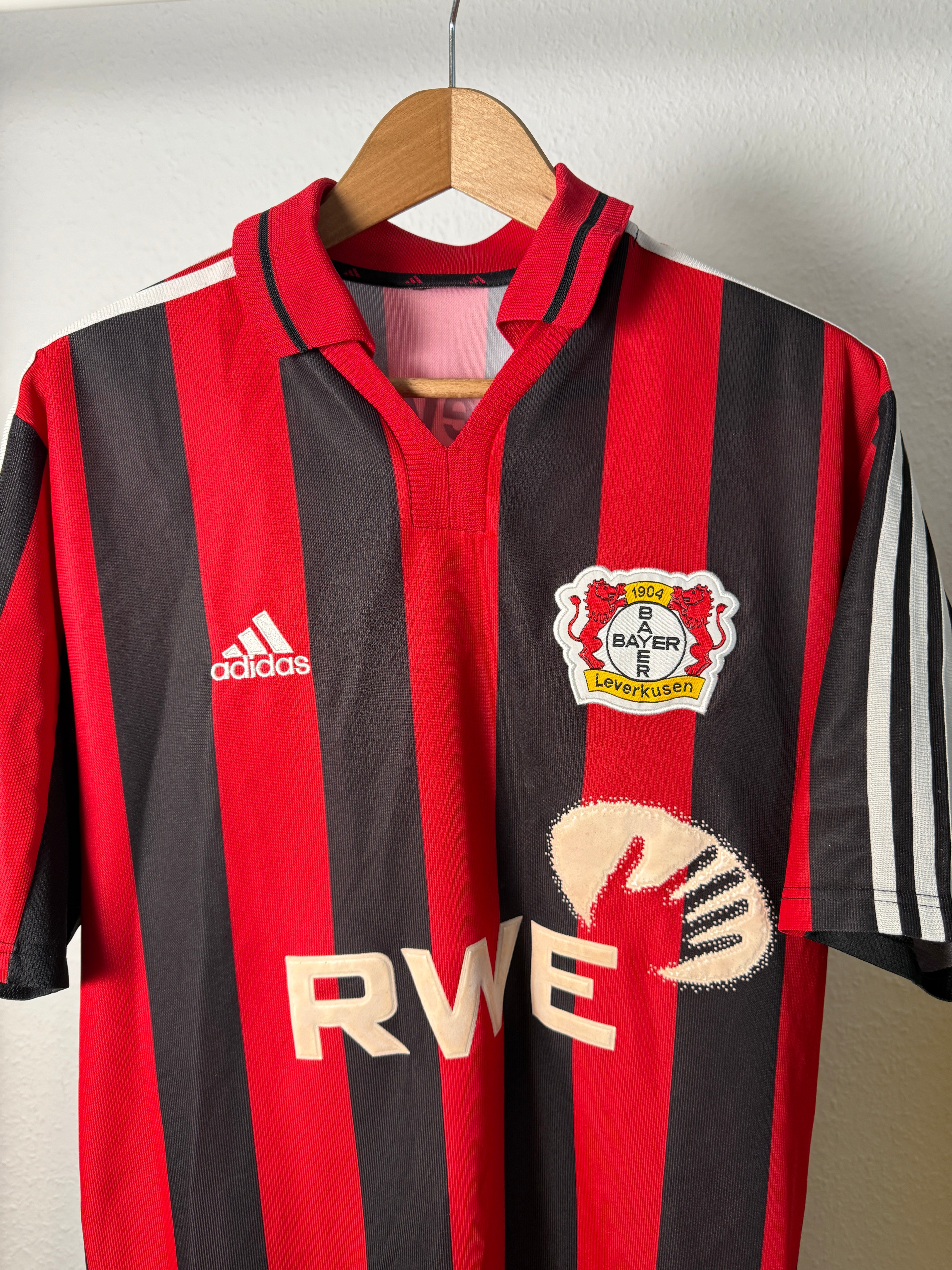 Bayer 04 Leverkusen 2002/03 Heimtrikot – adidas – RWE – Foto 2