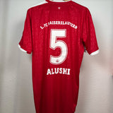 1. FC Kaiserslautern 2013 Home Jersey – Alushi – Match Prepared – L