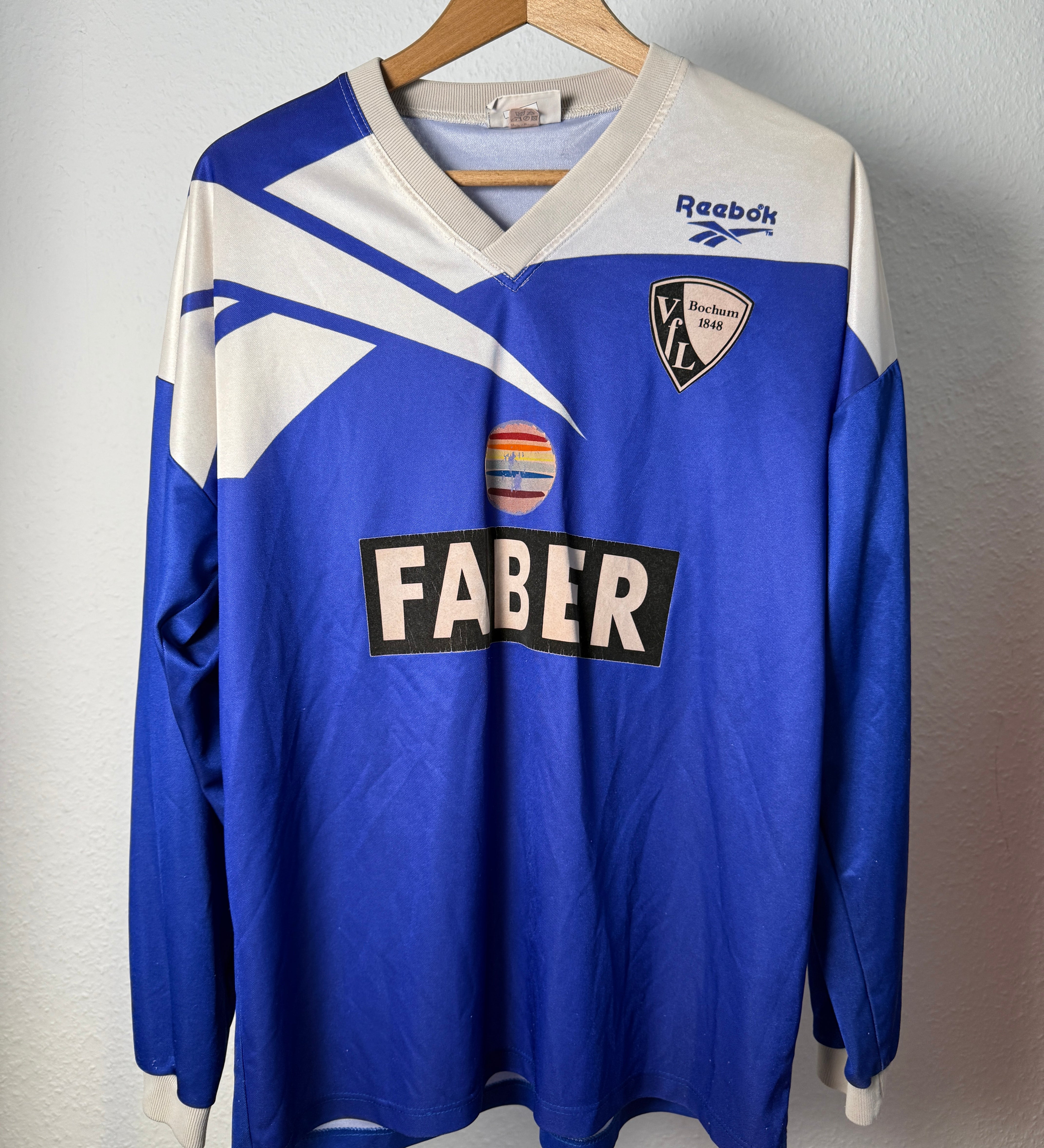 VfL Bochum 1996/97 Heimtrikot – Reebok – Faber – Foto 1
