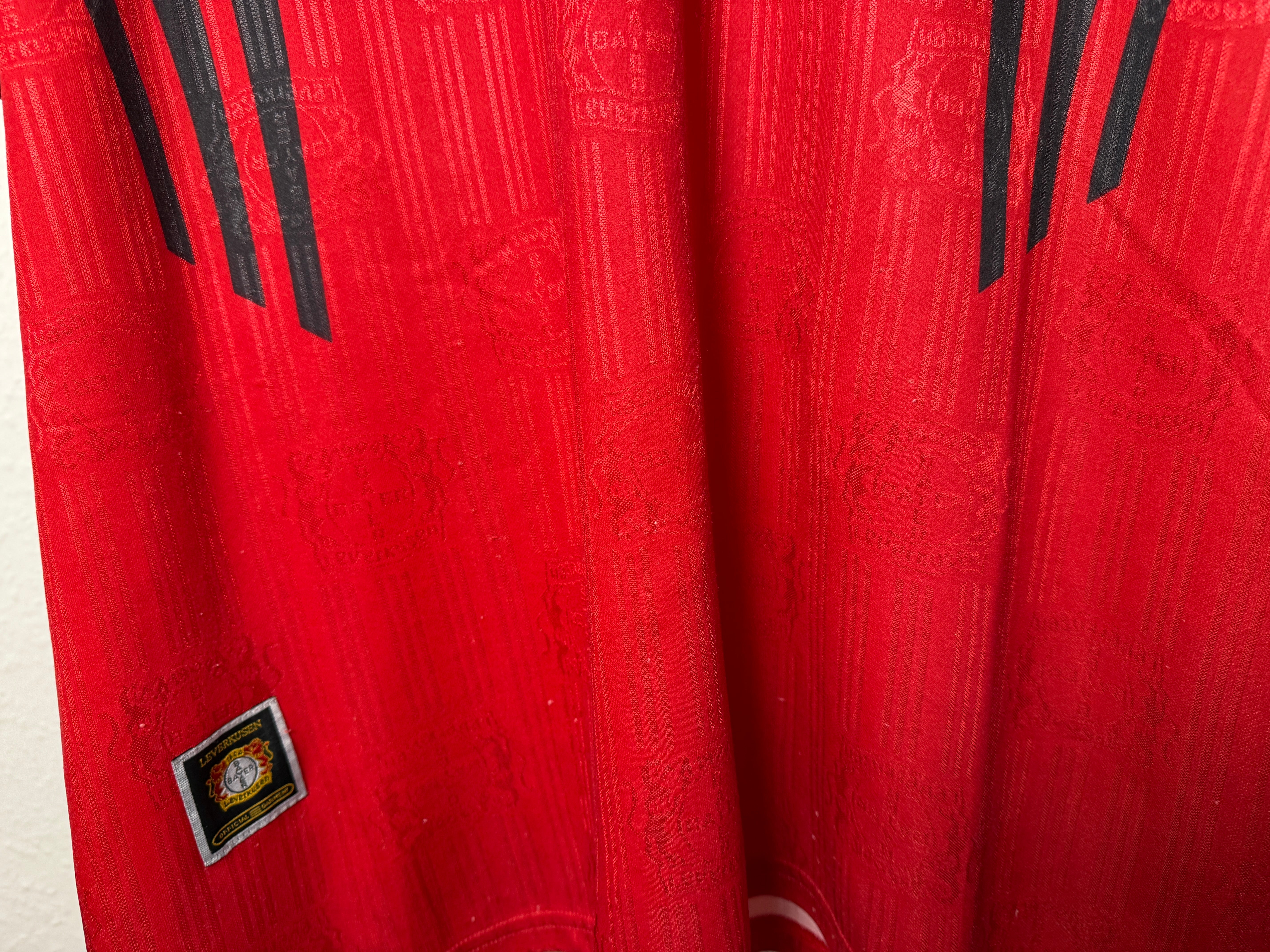 Bayer 04 Leverkusen 1996/97 Heimtrikot – adidas – Alka-Seltzer – Foto 4