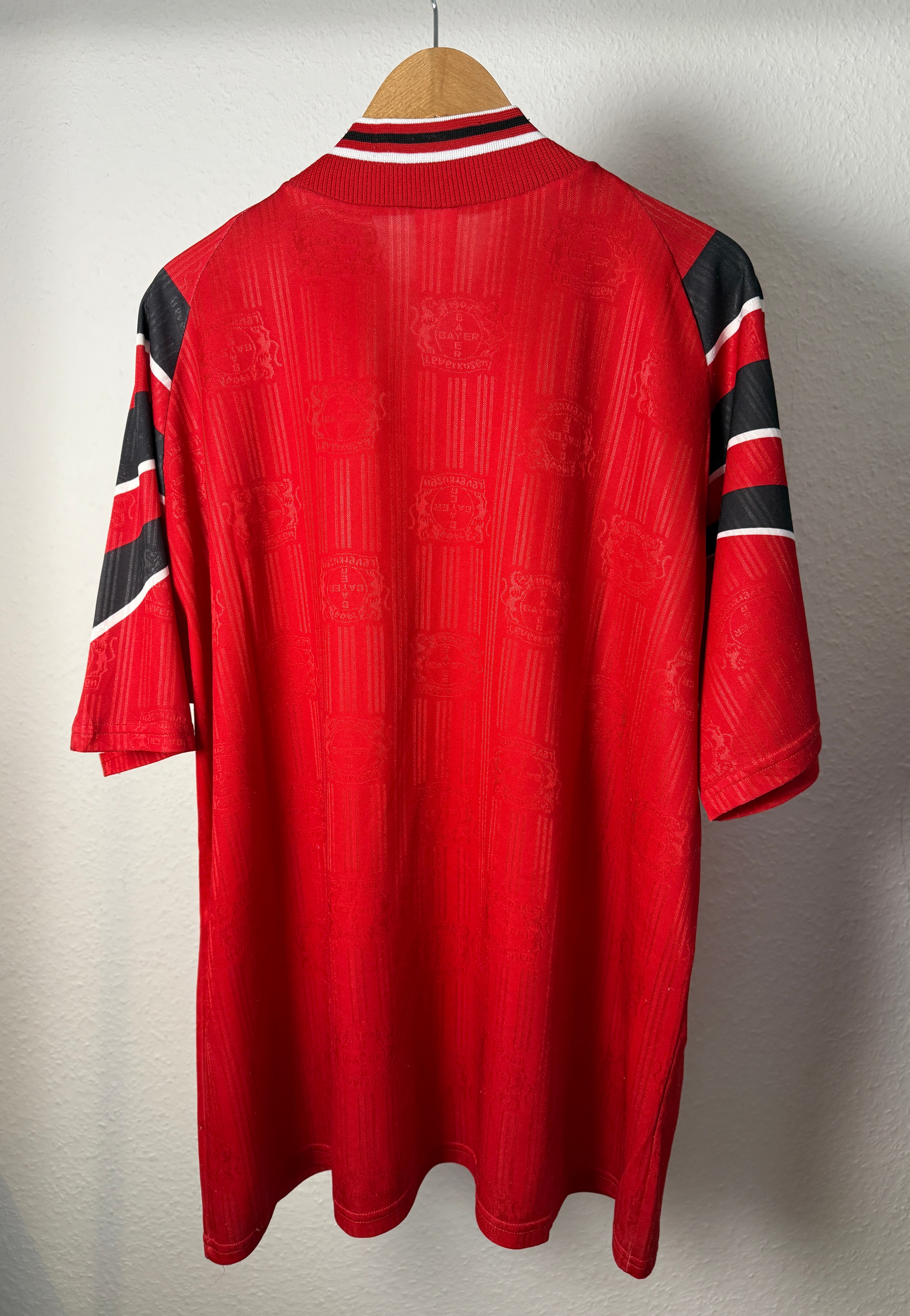 Bayer 04 Leverkusen 1996/97 Heimtrikot – adidas – Alka-Seltzer – Foto 6