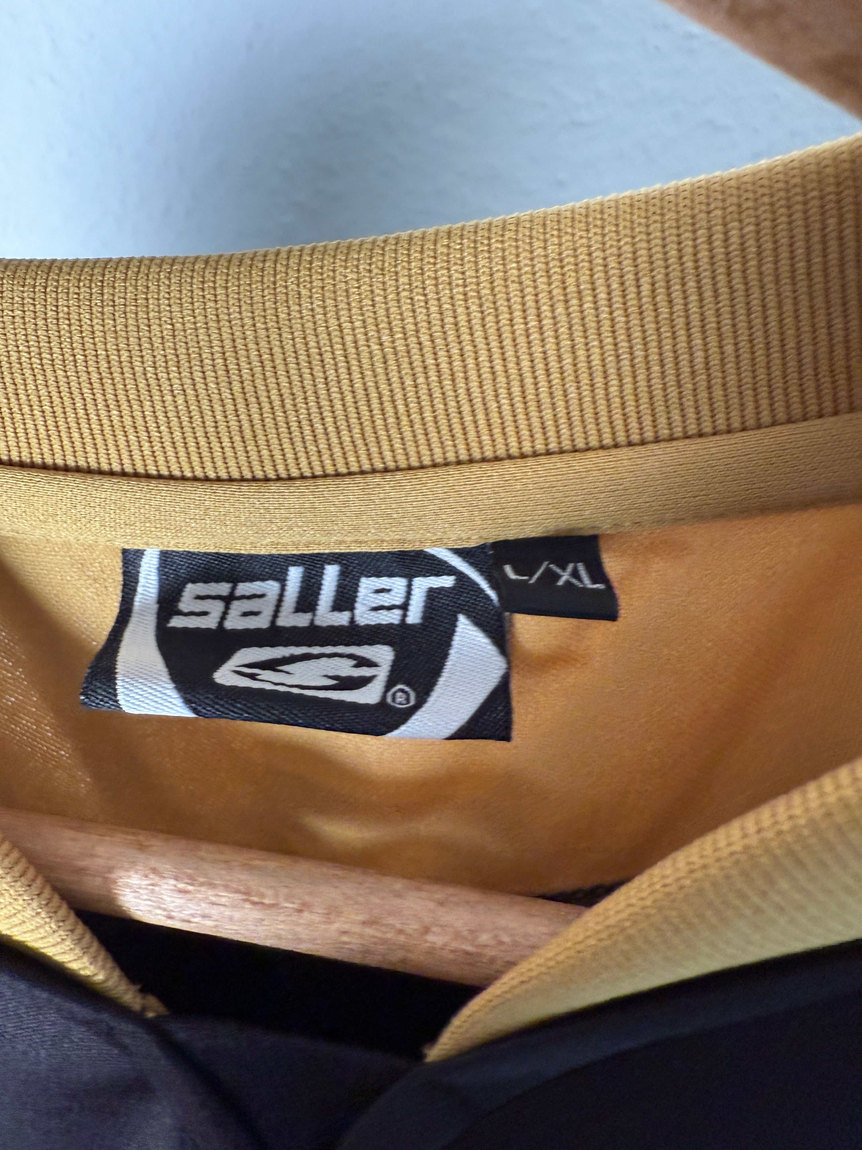 Energie Cottbus Schwarz-Gold Langarmtrikot – Saller – Foto 3