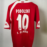 1. FC Köln Original Heimtrikot 2009/10 – Podolski #10 – Größe M/L
