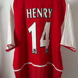 Arsenal 2002/03 Heimtrikot – Henry #14 (XL)