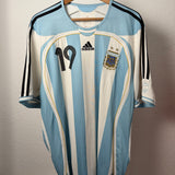 Argentinien 2006 Heimtrikot – Lionel Messi #19 – Adidas (XL)