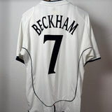 England 2002 Heimtrikot – David Beckham #7 – Umbro (L)