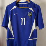 Brasilien 2002 Auswärtstrikot – Ronaldinho (S)