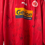 Eintracht Frankfurt 1998/99 Heimtrikot Langarm – Kader unterschrieben – Neu mit Etikett (L)