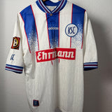 Karlsruher SC 1996/97 Heimtrikot – Häßler #10 – adidas (L)