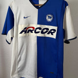 Hertha BSC Arcor 2001/02 Heimtrikot – Goor (S)
