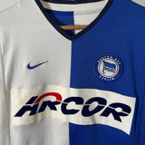 Hertha BSC Arcor 2001/02 Heimtrikot – Goor (S)