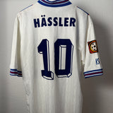 Karlsruher SC 1996/97 Heimtrikot – Häßler #10 – adidas (L)