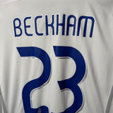⚪ Real Madrid 2006 Heimtrikot – Beckham #23 – Größe L