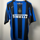 Inter Mailand 2004/05 Heimtrikot – Zanetti (#4) – Größe XL