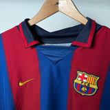 FC Barcelona 2003/04 Heimtrikot – Ronaldinho #10 (XL)