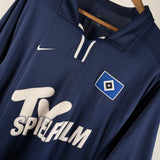 Hamburger SV 2001/02 Heimtrikot – TV Spielfilm – Nike – Größe XXL
