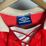 Manchester United 1992 Heimtrikot – SHARP – Größe L