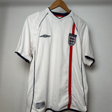England 2002 Home Jersey – Beckham #7 – M