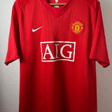 Manchester United 2007/08 Heimtrikot – Nani #17 (XL)