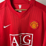 Manchester United 2007/08 Heimtrikot – Nani #17 (XL)