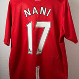 Manchester United 2007/08 Heimtrikot – Nani #17 (XL)