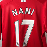 Manchester United 2007/08 Heimtrikot – Nani #17 (XL)