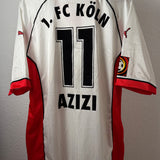 1. FC Köln 1998/99 Heimtrikot – Azizi #11 (XL)