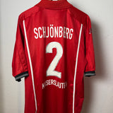 1. FC Kaiserslautern 1999/00 Heimtrikot – Schjönberg #2 – Nike (XL)